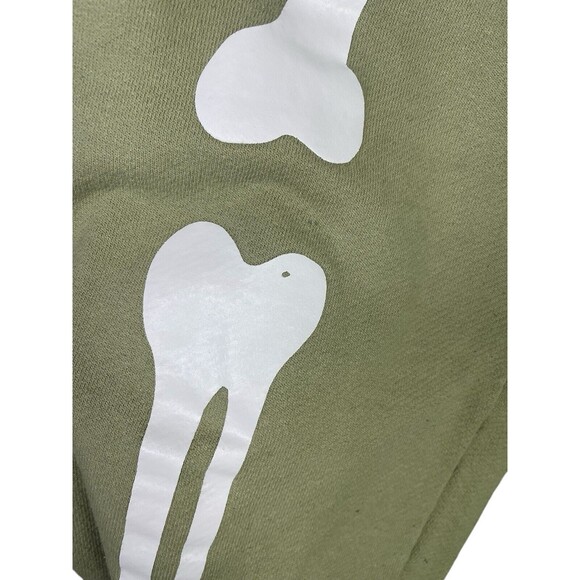 Nice Kicks Green Bones Unisex Sweatpants Size Medium Premium Sweatpants‎ - Picture 4 of 9